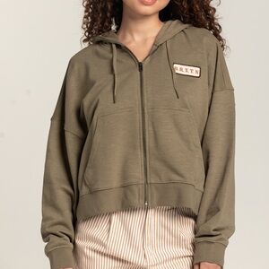 Brixton Olive Green Women's Hoodie